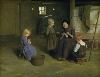 Une leçon de tricot