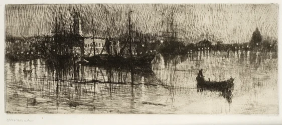 Nuit pluvieuse, c.1880-82