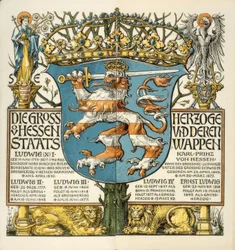 Les grands-ducs de Hesse et leurs armoiries