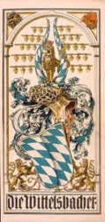 Les armoiries ancestrales des maisons princières allemandes: Les Wittelsbach