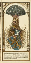 Les armoiries des maisons princières allemandes : Schwarzburg