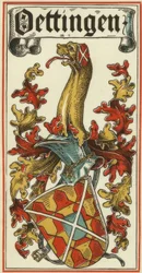 Les armoiries des maisons princières allemandes : Öttingen