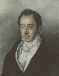 Portrait de Nikolaï Ivanovitch Tourgueniev 1789-1871, 1823