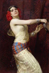 Une danseuse damascène