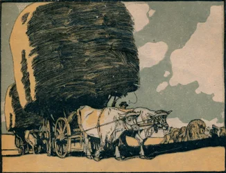 Récolte, vers 1910