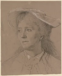 Portrait de Luise Scholderer