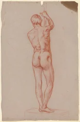 Nu masculin debout