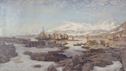 Jour de printemps à Lofoten