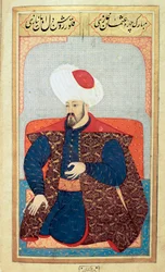 Portrait du premier sultan Osman I