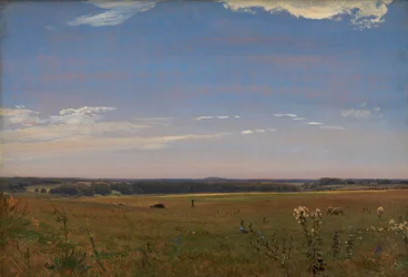 Vue vers le manoir de Beldringe