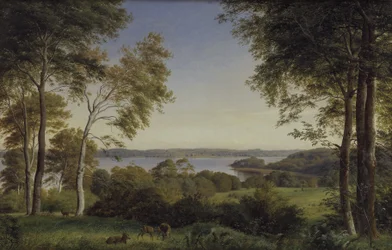 Vue sur le lac Skarre