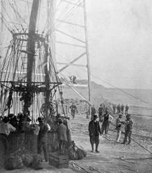 La tentative du comte de la Vaulx de traverser la Méditerranée en ballon, 1901