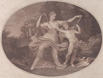 La douceur liant les ailes de Cupidon, probablement XVIIIe siècle