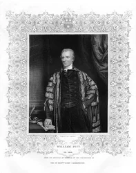 William Pitt, le Jeune, homme politique britannique et Premier ministre, 19e siècle