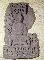 Bouddha assis en méditation, 1er-4e siècle