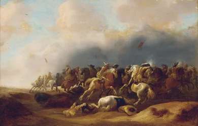 Un engagement de cavalerie
