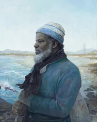Le marin en fuite, 2020 (huile sur toile)