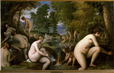 Amore letheo (Femmes nues se baignant)