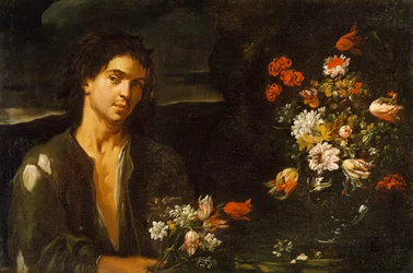Autoportrait, par Paolo Antonio Barbieri (1603-1649)