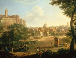 Le Champ de Bétail (Il Campo Vaccino) à Rome
