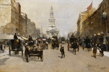 Le Strand, Londres, 1888