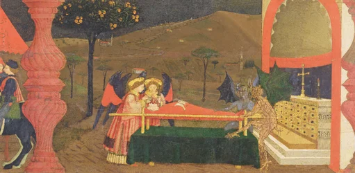 Prédelle de la profanation de l