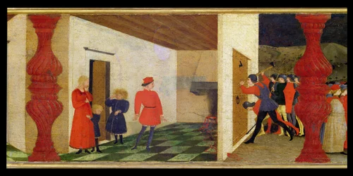 Prédelle de la profanation de l