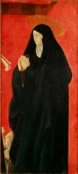 Sainte Monaca (Monique?) (détail)