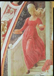 La Naissance de la Vierge (détail)