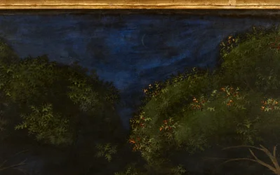 La chasse dans la forêt, vers 1465-70, détail de 100861