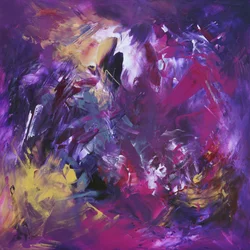 Abstrait violet éclatant