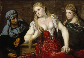 Femmes vénitiennes à leur toilette
