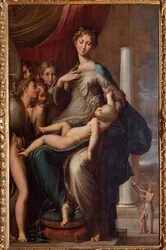 Vierge au long cou