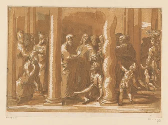Saints Pierre et Jean guérissent un boiteux