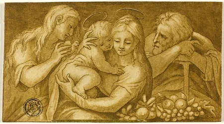 Sainte Famille avec Marie-Madeleine