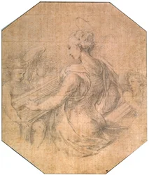 Sainte Cécile, vers 1527-1530