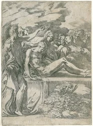 La mise au tombeau du Christ