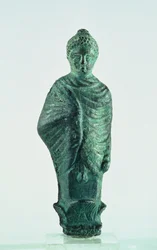 Figure féminine de Shami, récupérée dans le temple en ruine de la ville de Nehavand (connue sous le nom de Laodicée), Iran