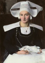 Femme de Bretagne, 1886