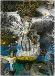 Collage rococo onirique