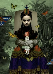 La femme de la jungle surréaliste