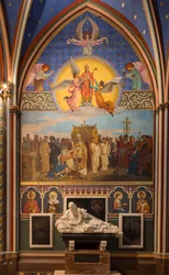 Interior of Notre Dame de Paris, 2024 (photo)