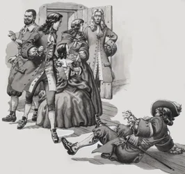 Ce dragonnet molestait la jeune femme, expliquai-je