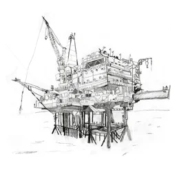 Rig, 2012 (crayon)
