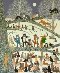 Un succès retentissant, 2012 (acrylique sur calicot)