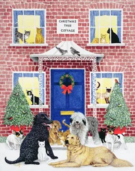 Chaleur de Noël (huile sur toile)