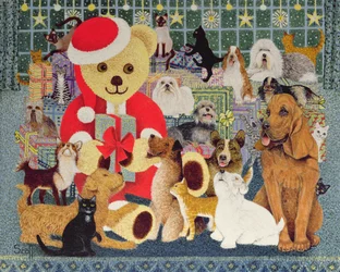 Joyeux Noël (huile sur toile)