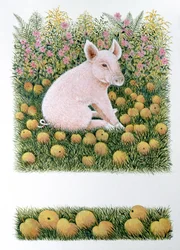 Une pomme de plus (huile sur toile)