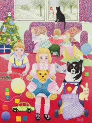 Le pyjama de Noël de Teddy