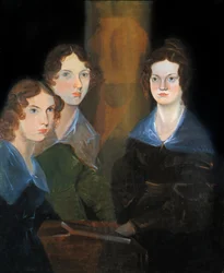 Portrait des trois sœurs Brontë : Charlotte Brontë